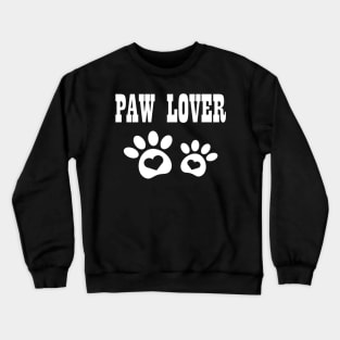 Paw Lover Crewneck Sweatshirt